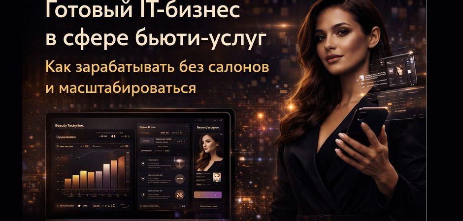 Готовый IT-бизнес в сфере бьюти-услуг: выездная платформа с прибылью и потенциалом масштабирования