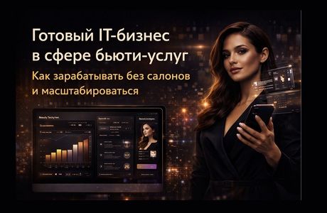 Готовый IT-бизнес в сфере бьюти-услуг: выездная платформа с прибылью и потенциалом масштабирования