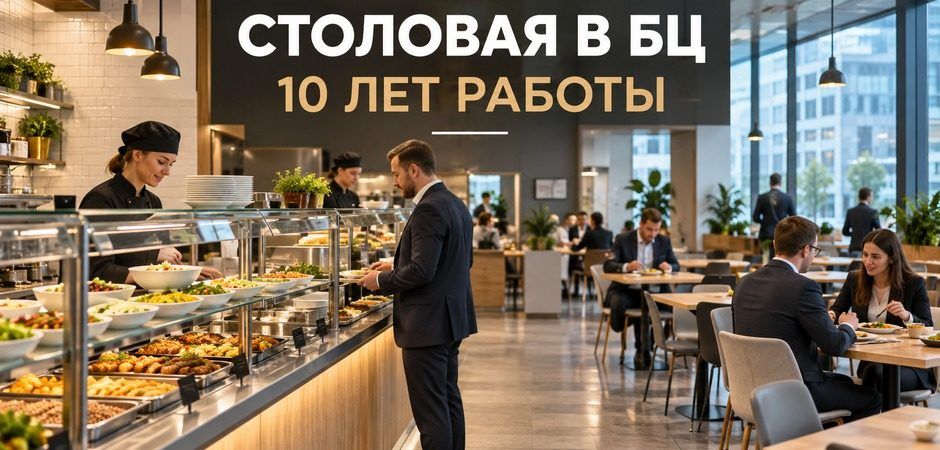 Купить столовую в Санкт-Петербурге: готовый бизнес в БЦ с прибылью 327 000 ₽ в месяц