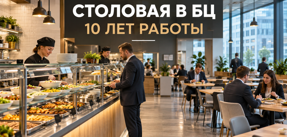 Купить столовую в Санкт-Петербурге: готовый бизнес в БЦ с прибылью 327 000 ₽ в месяц