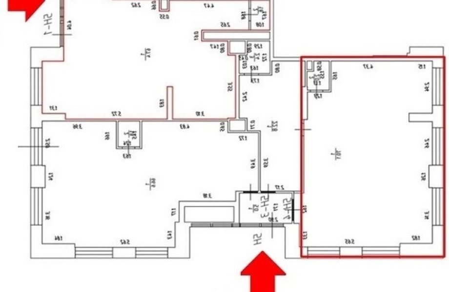 Фото 3 Торговое помещение 72 кв.м. на красной линии