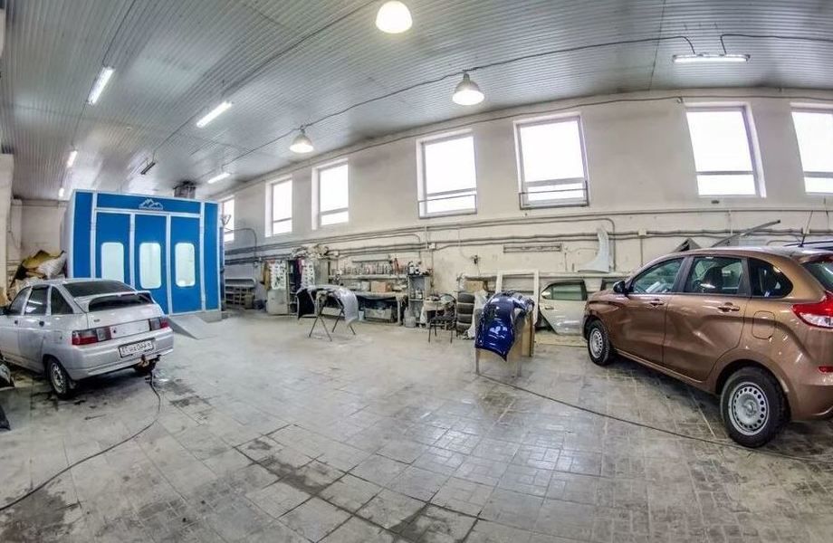 Кузовной цех с небольшой площадью на юге Москвы