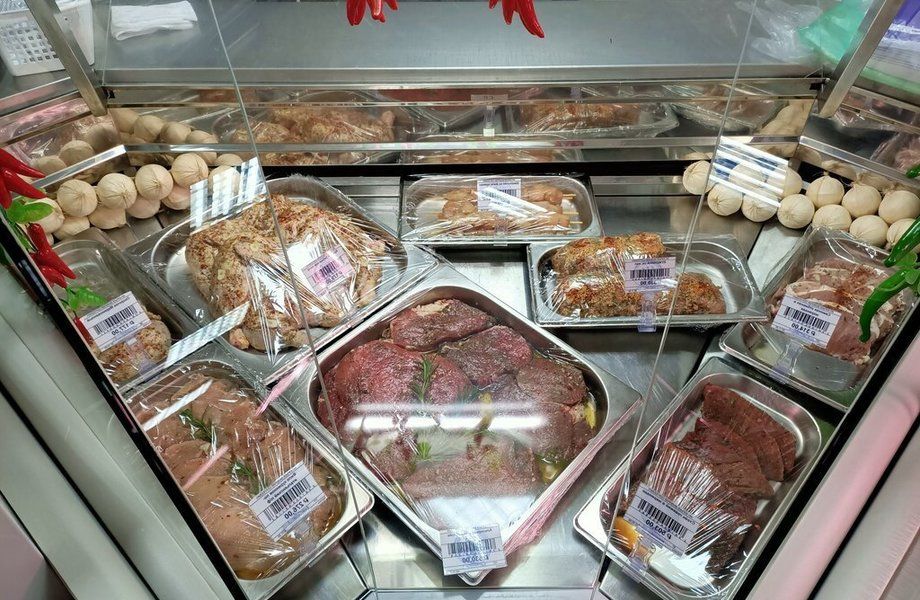 Место мясного отдела в гастрономе