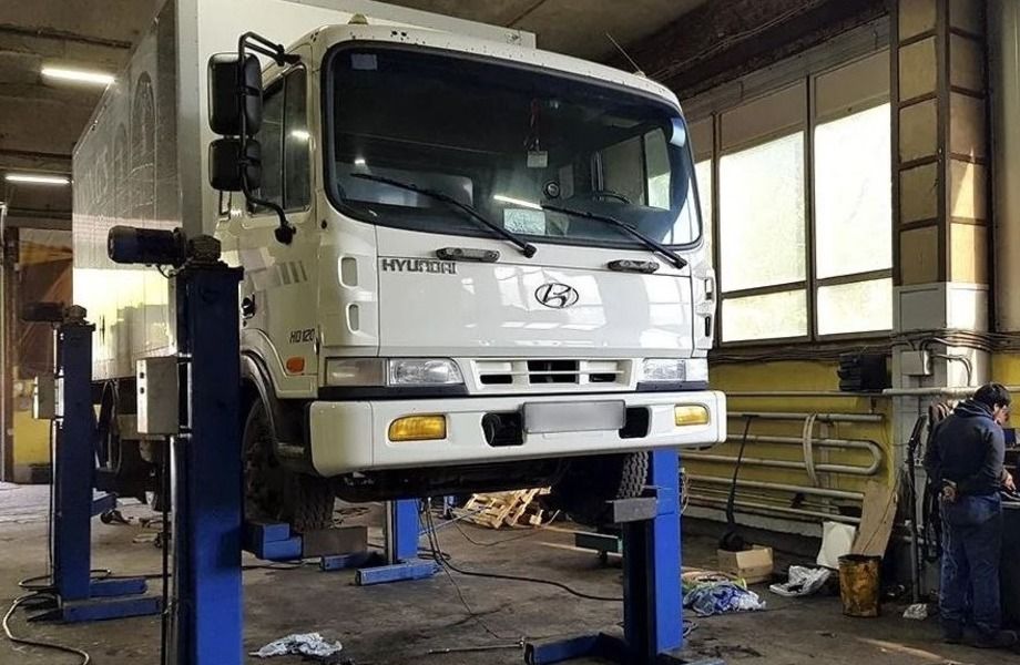 Автосервис для обслуживания грузового транспорта