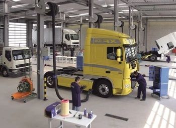 Стоянка грузовых авто с СТО без конкурентов