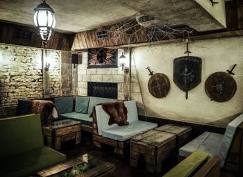 Кафе на западе города / Встроенный мангал/