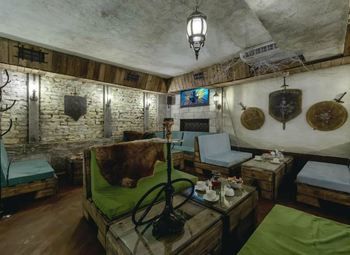 Кафе на западе города / Встроенный мангал/