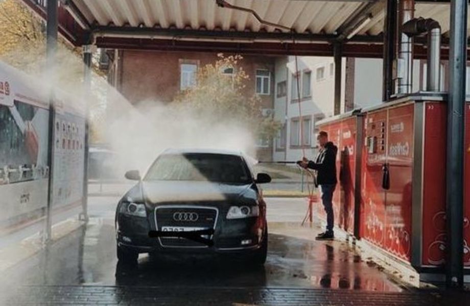 Автомойка самообслуживания с землей в собственности 