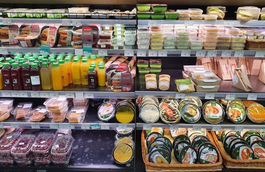 Магазин продуктов на западе города