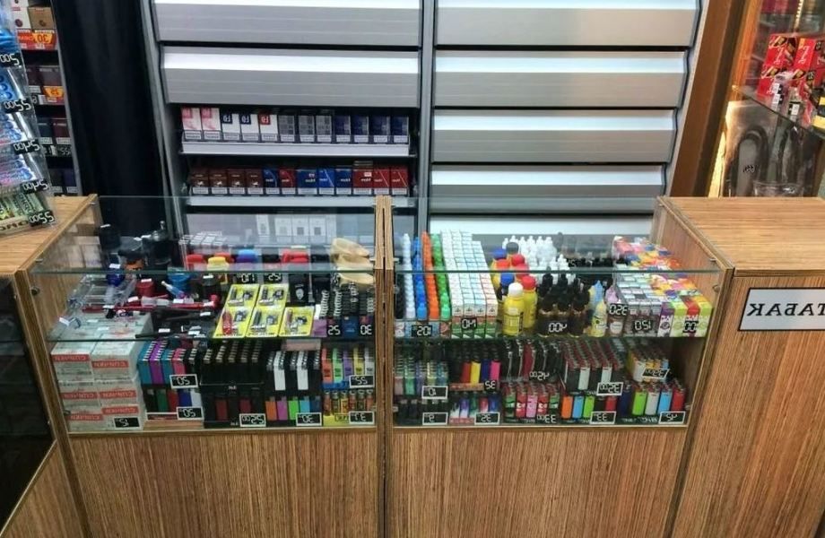 Табачный магазин испарителей в элитном районе 