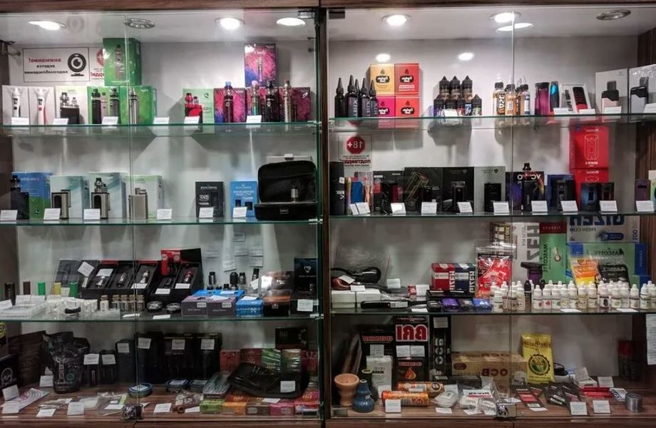 Табачный магазин испарителей в элитном районе 