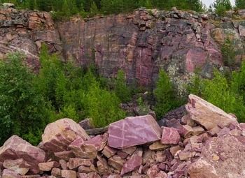 Фото Месторождение щебня в Выборгском районе