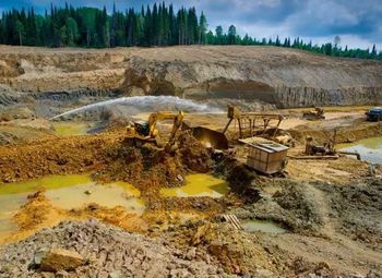 Золотодобывающие прииски 