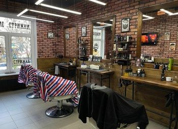 Фото Брутальный Барбершоп с маникюрным салоном