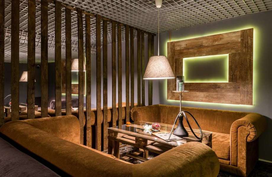 Фото 2 Кальянная в стиле лофт