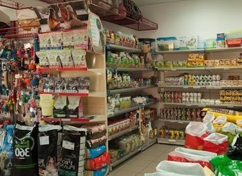 Зоомагазин в проходимом месте