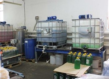 Фото Продаётся готовое производство бытовой химии