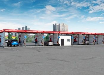 Фото Мойка самообслуживания на 6 постов у дороги. Документы в порядке