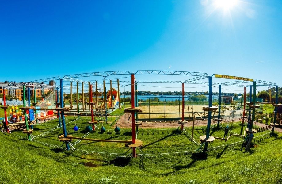 Фото 1 Веревочный парк в замечательном месте