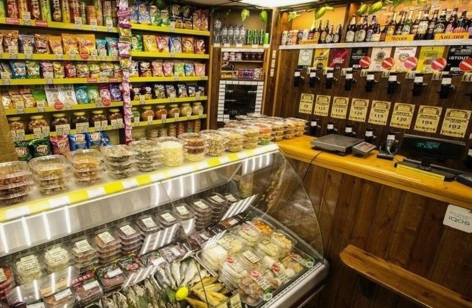 Действующий пивной магазин на 1-ой линии
