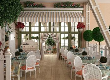 Ресторан с большой проходимостью 