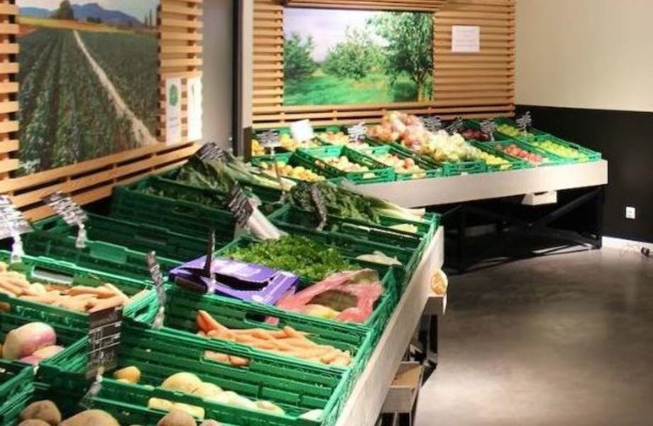 Фермерский магазин с натуральной продукцией