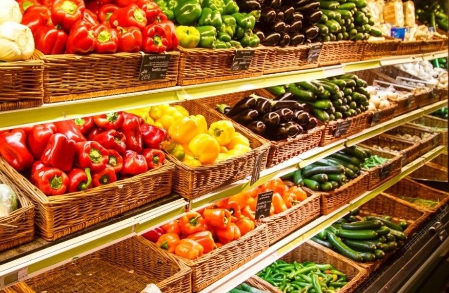 Продуктовый магазин с товарным остатком