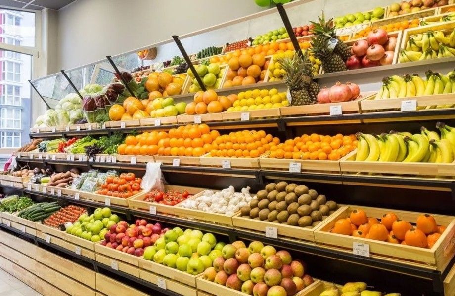 Продуктовый магазин с товарным остатком