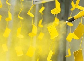 Производство. Порошковая окраска и лазерная очистка в пром. масштабах.