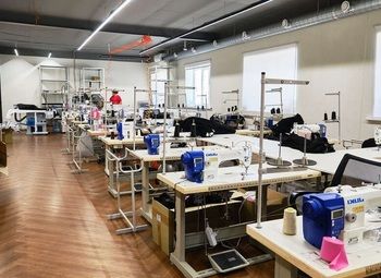 Швейное производство / цех пошива одежды с постоянными клиентами