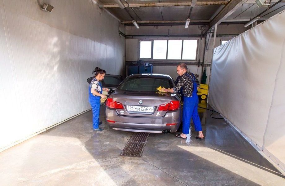 Автомойка на трафике 2 поста