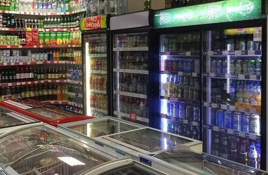 Продуктовый магазин в новом крупном ЖК 
