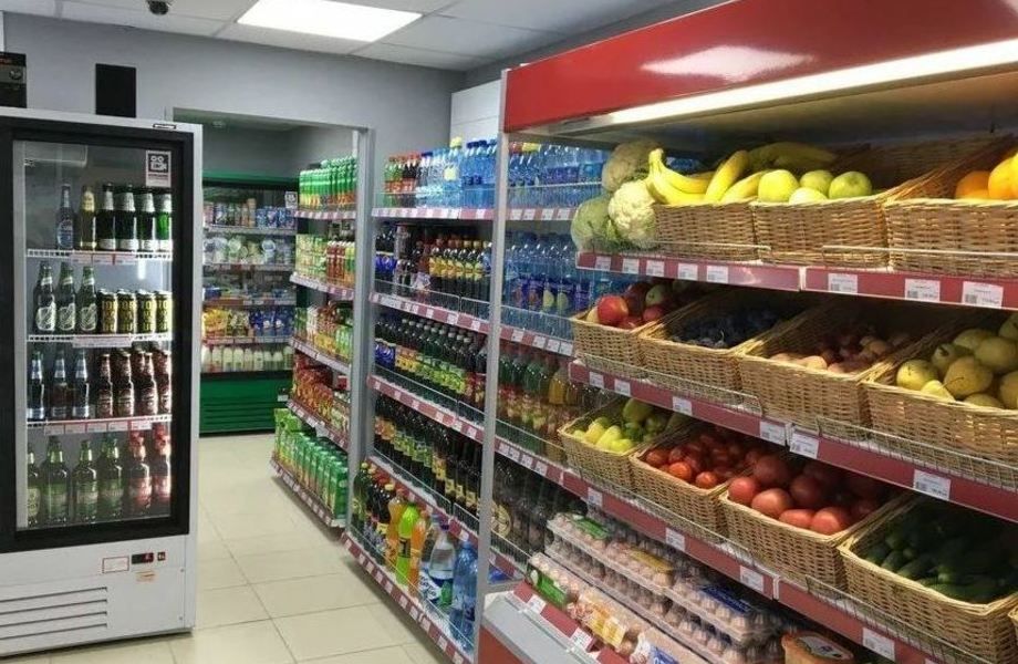 Продуктовый магазин в новом крупном ЖК 