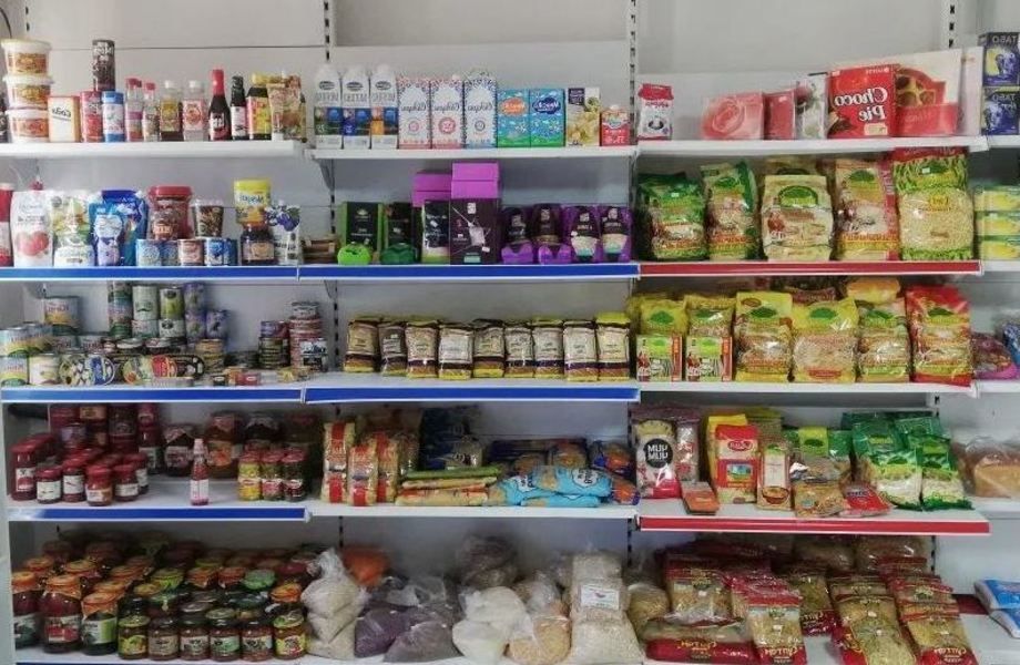 Продуктовый магазин на пешеходном потоке