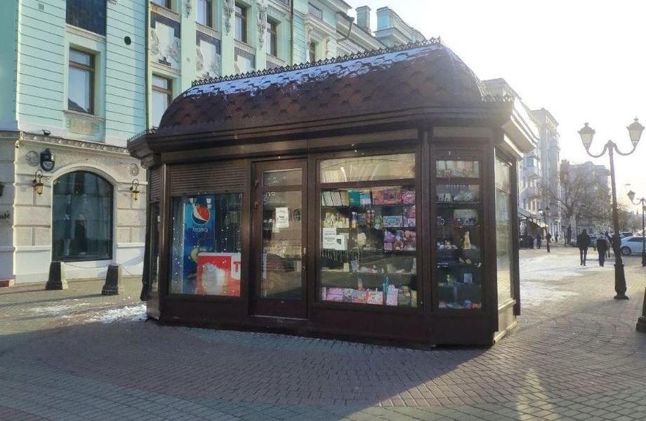 ППА от города / Павильон в центре города с арендатором
