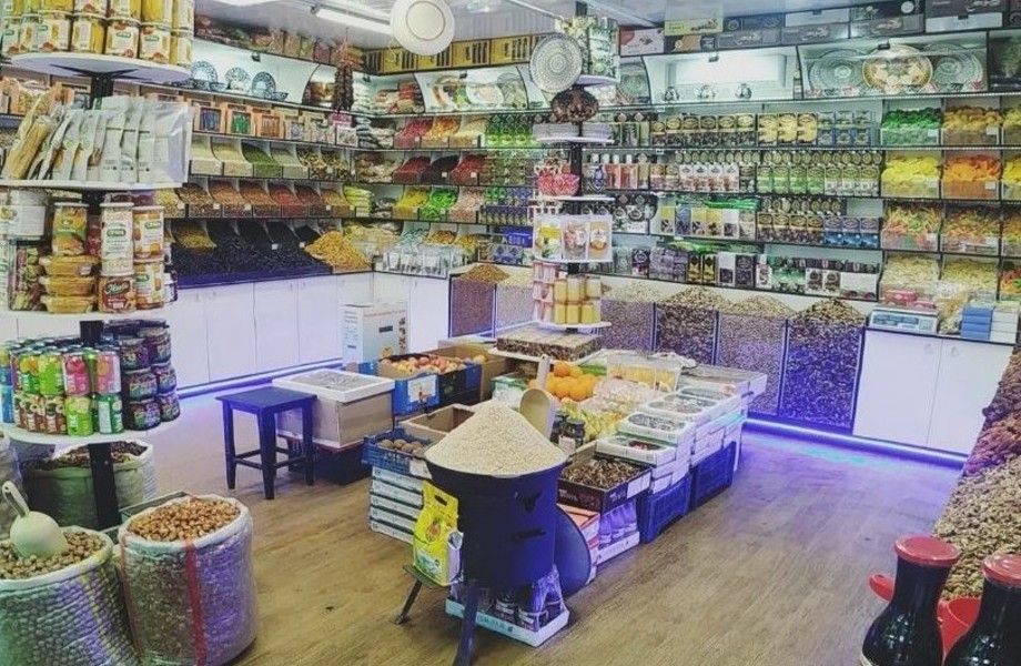 Магазин сухофрукты-овощи / высокий трафик