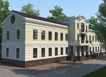 Фото Дом быта с землёй в собственность в удачной локации