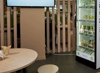 Сеть вендинговых умных холодильников по продаже продуктов питания