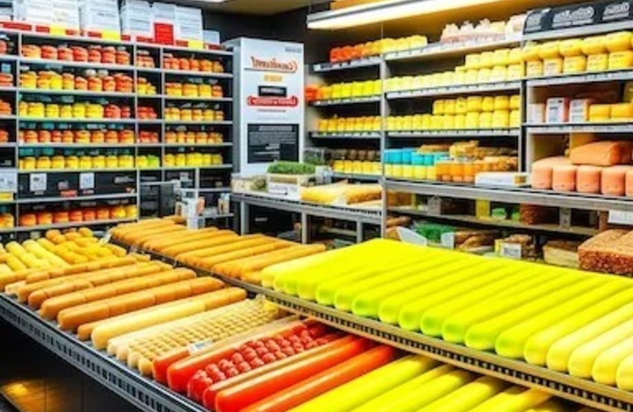 Магазин по продаже колбасных изделий, сыра, полуфабрикатов