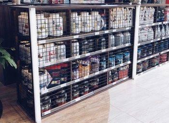 Фото 3 Остров со спортивным питанием в фитнес клубе
