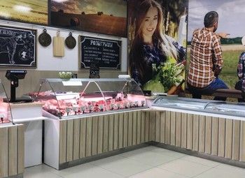 Фото Мясной магазин с большой прибылью