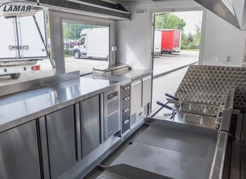 Фудтрак в парке с большим клиентским трафиком