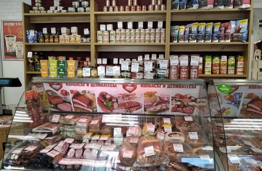 Прибыльный мясной магазин в крупном ТРК