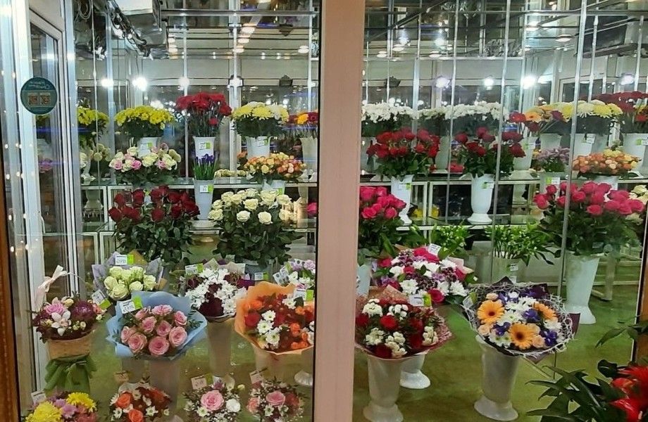 Цветочный магазин на западе Москвы