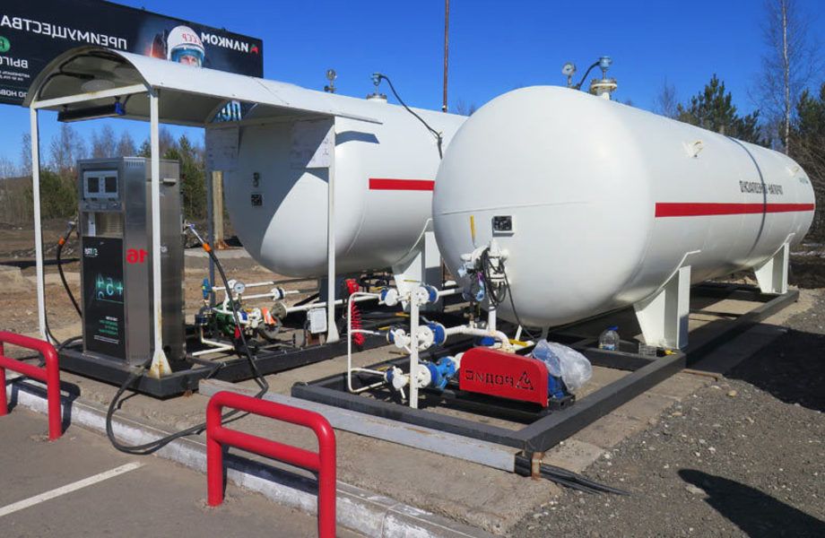 Газовая Автомобильная Заправочная Станция 