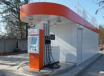 Модульная АЗС на 2 вида топлива / удачная локация