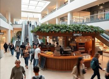 Кофейня в ТЦ на высоком трафике/1 этаж, низкая аренда