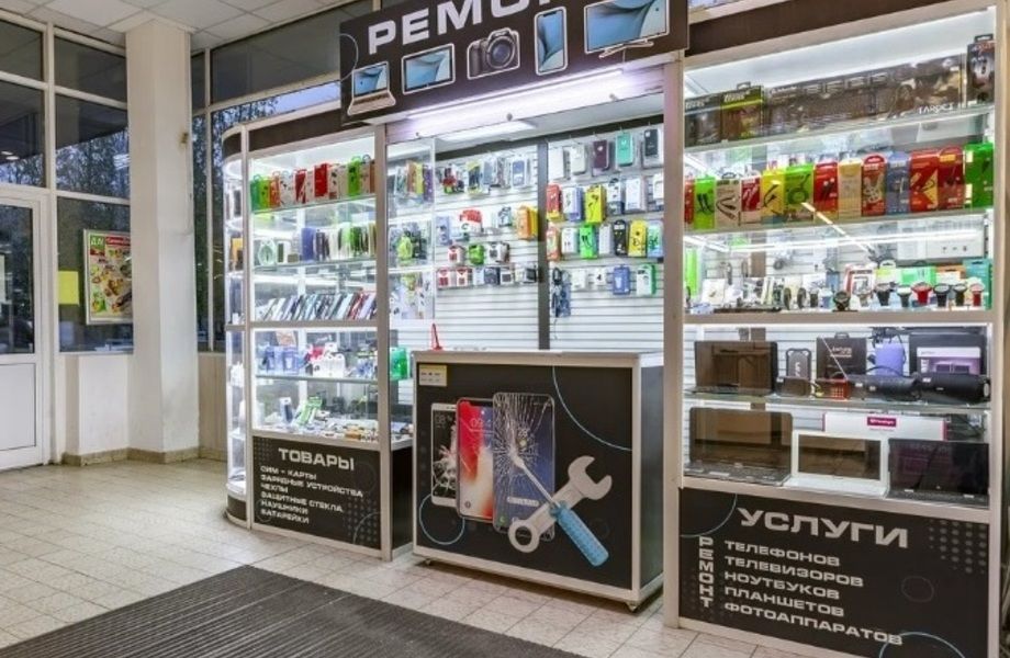 Фото 5 Прибыльный остров по ремонту телефонов в самой проходной локации