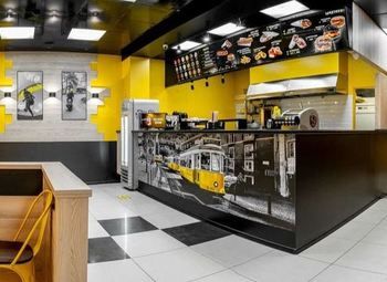 Шаверма на севере города/ просторное красивое помещение