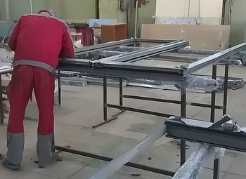 Цех по производству алюминиевых конструкций 